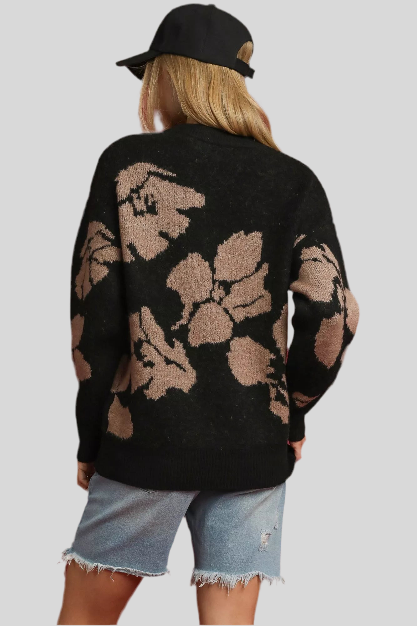 Umgee Floral Sweater